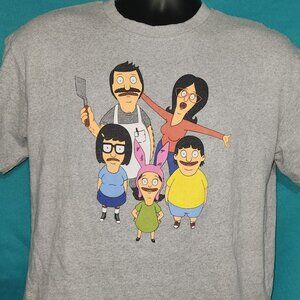 Gray Bob's Burgers T-Shirt, Size L